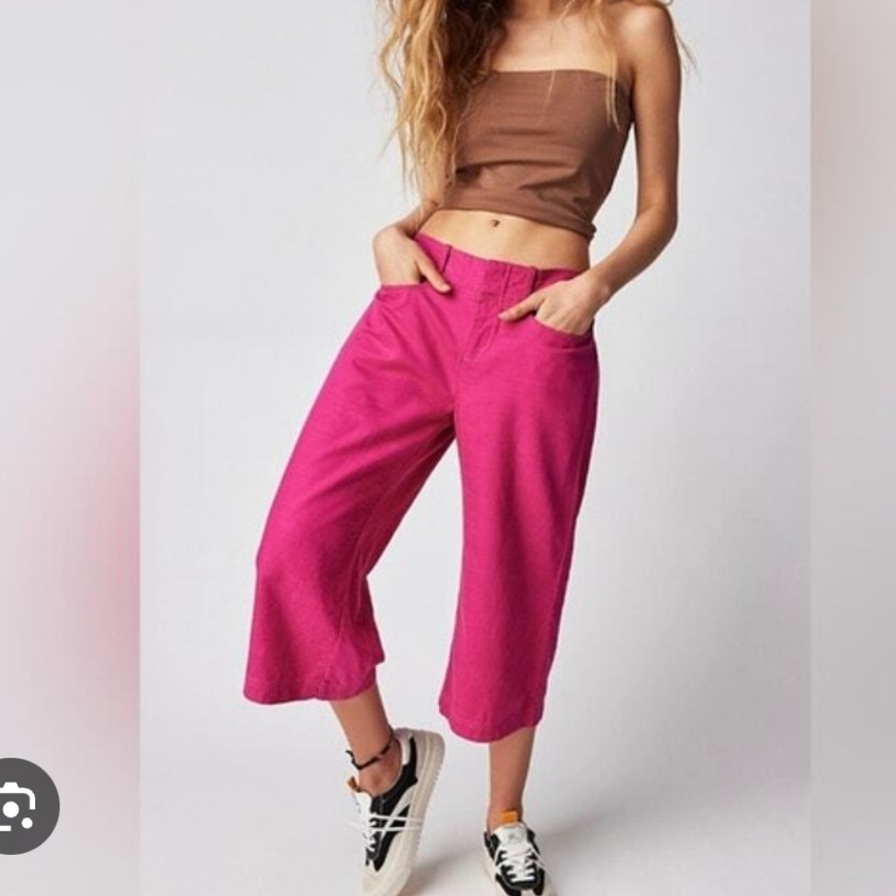 Free People  Cropped Pants